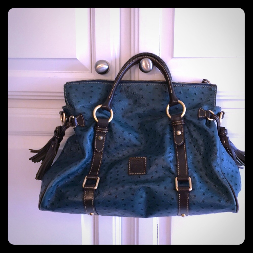 Dooney & Bourke ostrich Satchel